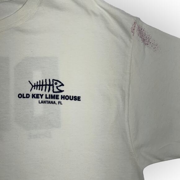 Old Key Lime House T-Shirt (L) DEA Drink Every Afternoon Lantana Florida - Picture 5 of 11